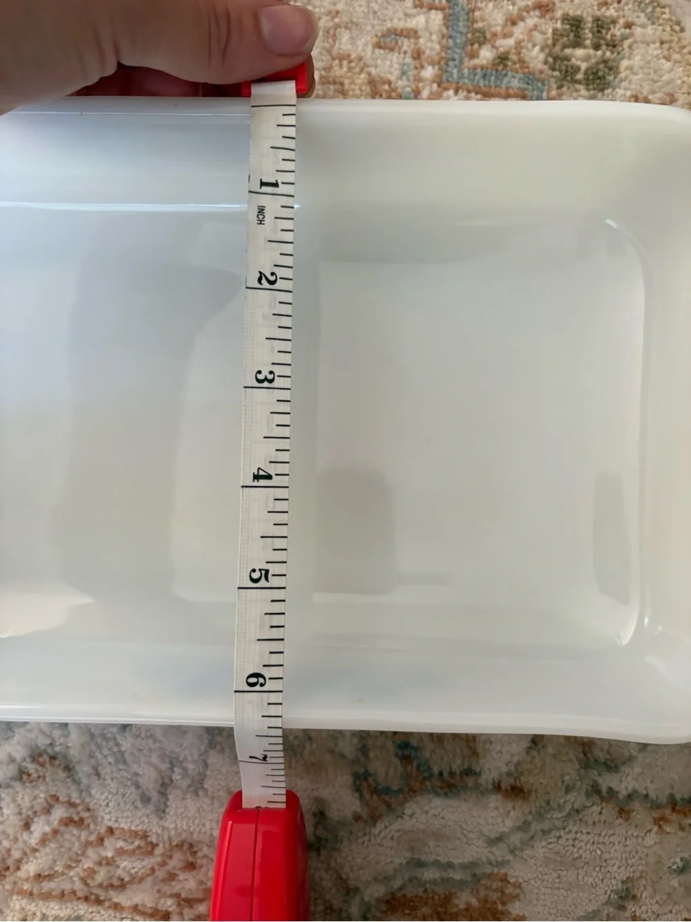 Anchor Hocking White Milk Glass Dish